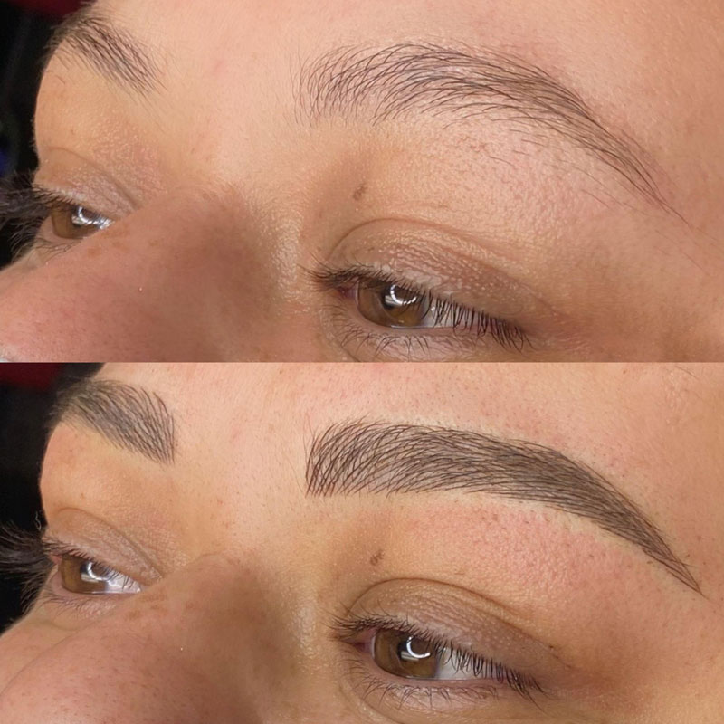 Eyebrow Microblading Returning Customer