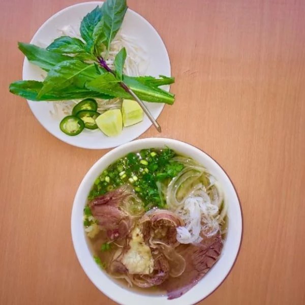 P16. PHO with Well Done Brisket, Flank, Tendon, Fatty Brisket & Tripe