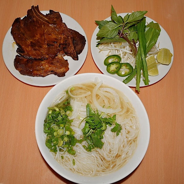 P22. Pho with Charbroiled Port Chop